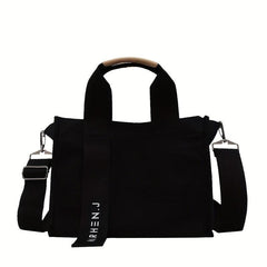 Canvas Crossbody Bag Large Capacity Tote Bag Casual Handbag
