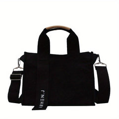 Canvas Crossbody Bag Large Capacity Tote Bag Casual Handbag