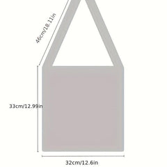 Foldable Stripes Ruched Handbag Colorblock Knitted Shoulder Bag