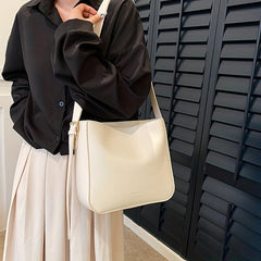 Stylish Shoulder Bag PU Leather Crossbody Bag Large Capacity