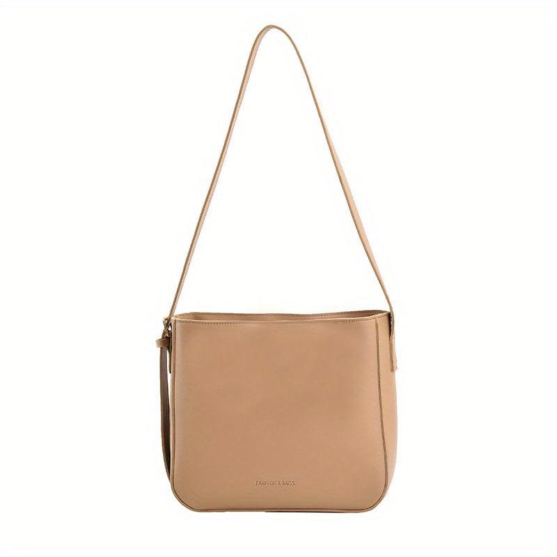 Stylish Shoulder Bag PU Leather Crossbody Bag Large Capacity