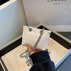 Crocodile Pattern Small Bag Shoulder Chain Purse