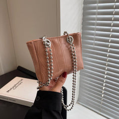 Crocodile Pattern Small Bag Shoulder Chain Purse