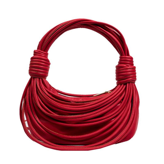 Braided Knotted Hobo Bag Small Handbag Crossbody Bag