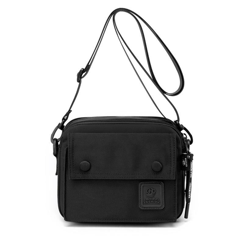 Mini Solid Phone Crossbody Bag Nylon Waterproof Lightweight Messenger Bag