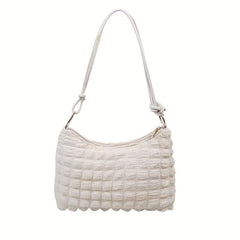 Cloud Pleated Hobo Shoulder Bag Women's Casual Handbag