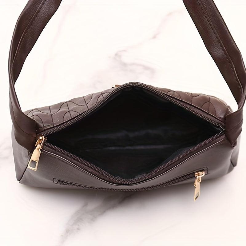 Argyle Quilted Shoulder Bag Butterfly Women's Handbag