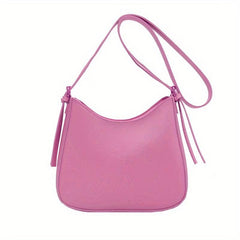 Minimalist Crossbody Bag Women's Faux Leather Purse