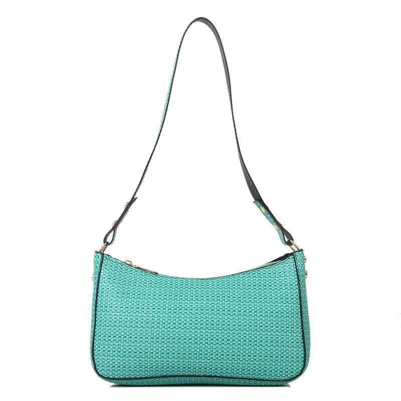 Vintage Crescent Shoulder Bag Retro Underarm Bag