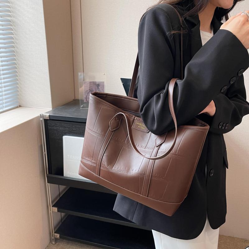 Large Capacity Shoulder Bag All Match Classic Work Bag