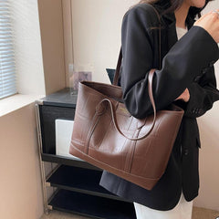 Large Capacity Shoulder Bag All Match Classic Work Bag