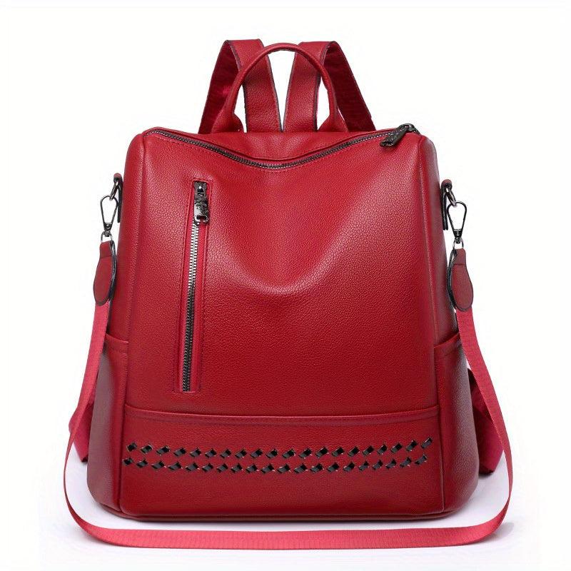 Convertible Backpack Purse Preppy Daypack Women's School & Travel Bag