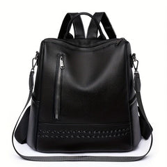 Convertible Backpack Purse Preppy Daypack Women's School & Travel Bag