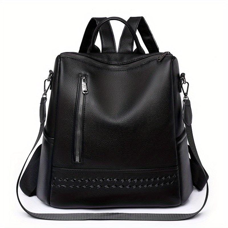 Convertible Backpack Purse Preppy Daypack Women's School & Travel Bag
