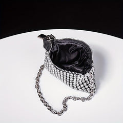 Glitter Rhinestone Evening Bag Dinner Clutch Purse for Party