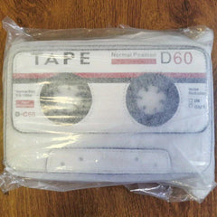 Audio Tape Shaped Zipper Shoulder Bag Crossbody Bag