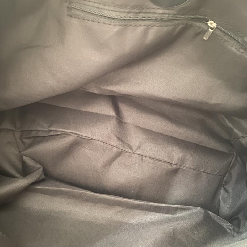 Embossed Tote Bag Drawstring Shoulder Bag