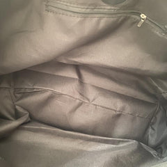 Embossed Tote Bag Drawstring Shoulder Bag