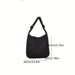 Large Capacity Shoulder Bag Casual Hobo Bag Women's Stylish Handbag