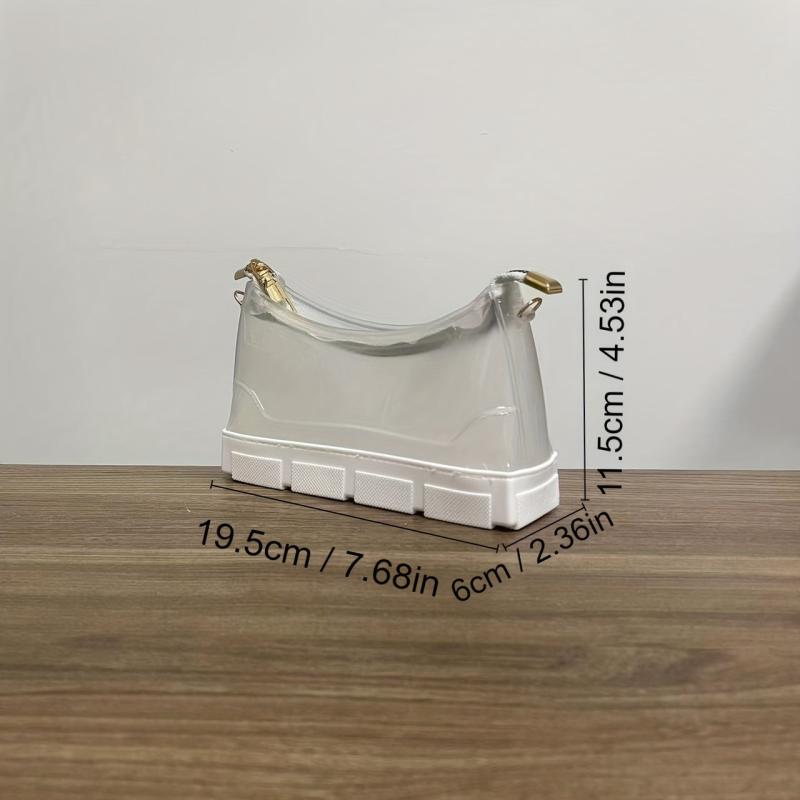 Niche Baguette Bag Solid Shoulder Bag All Match Underarm Bag