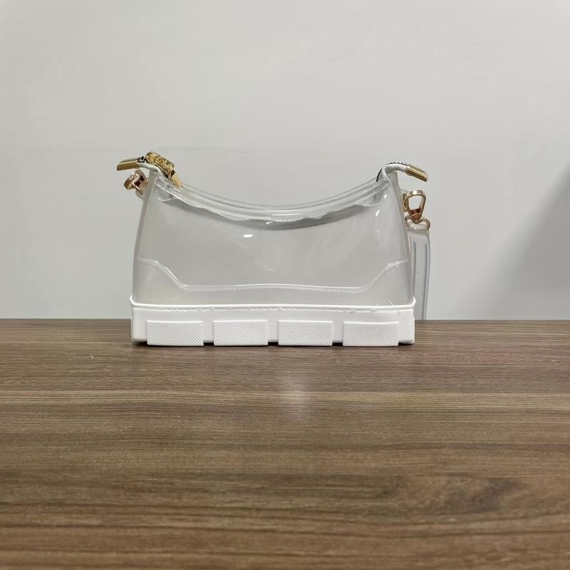 Niche Baguette Bag Solid Shoulder Bag All Match Underarm Bag