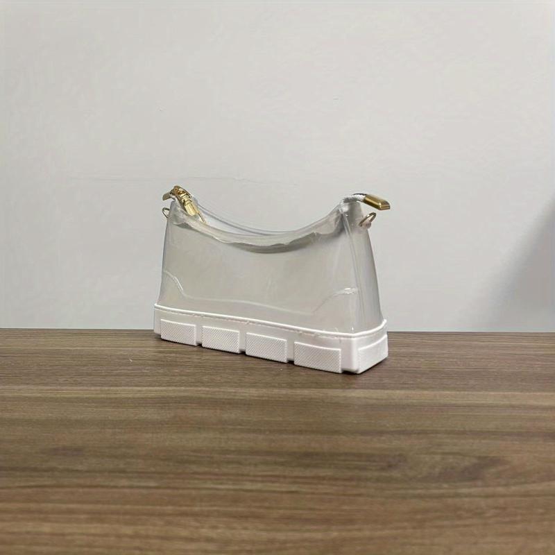 Niche Baguette Bag Solid Shoulder Bag All Match Underarm Bag