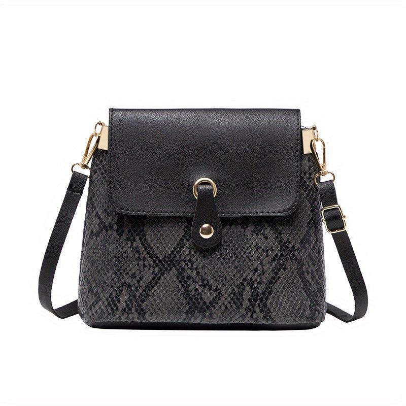 Pink Underarm Bag Solid PU Leather Shoulder Bag With Silk Scarf