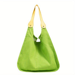 Colorblock Shoulder Bag Large Capacity Hobo Shoulder Bag All Match