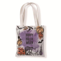 Large Capacity Halloween Pattern Shoulder Bag All Match Storage