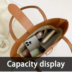Summer Minimalist Straw Bag Colorblock Woven Handbag All Match Holiday Bag