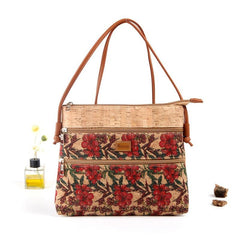 Vintage Butterfly Shoulder Bag Women's Classic Zipper Bag