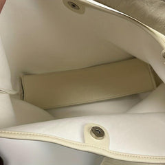 Large Capacity Soft PU Leather Handbag Lightweight Work Bag