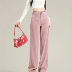 Pink Y2K Crescent Underarm Bag Punk Rock Shoulder Bag Cross Decor Handbag