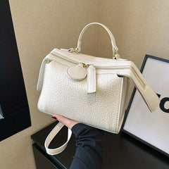 Solid Square Crossbody Bag for Women