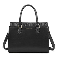 Crocodile Pattern Crossbody Bag Women's Work Purse