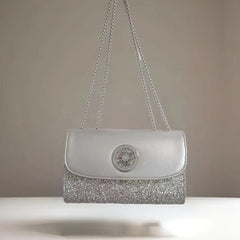 Glitter Rhinestone Evening Handbag Dinner Clutch Purse Banquet Bag