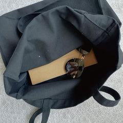 Sunflower Pattern Canvas Tote Bag Large Capacity Lightweight Shoulder Bag
