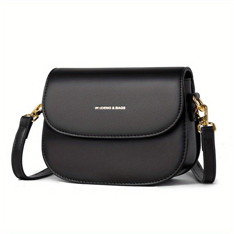 Mini Flap Shoulder Purse Women's Saddle Bag