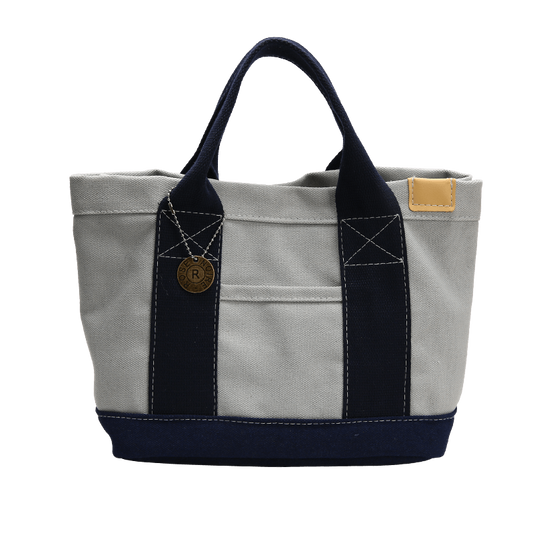 Canvas Tote Satchel Bag Lightweight for Work with Button