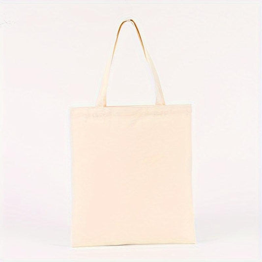 Canvas Tote Bag Reusable Grocery Shopping Bag Portable Shoulder Bag