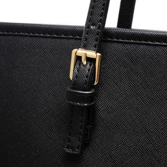 Large Capacity Minimalist PU Satchel Bag Women's Casual Handbag
