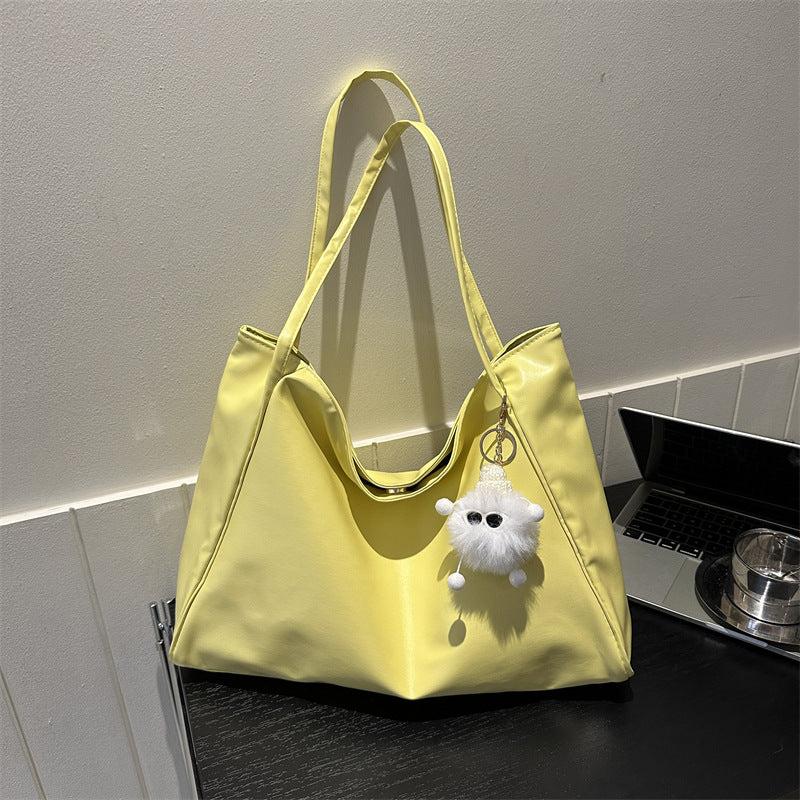 Large Capacity Hobo Bag Minimalist Tote Satchel Women's Handbag