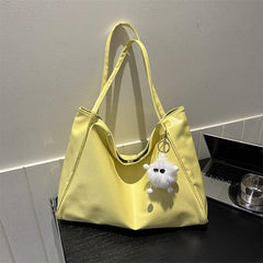Large Capacity Hobo Bag Minimalist Tote Satchel Women's Handbag