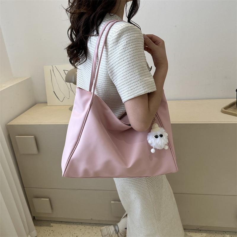 Large Capacity Hobo Bag Minimalist Tote Satchel Women's Handbag
