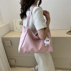 Large Capacity Hobo Bag Minimalist Tote Satchel Women's Handbag