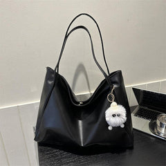 Large Capacity Hobo Bag Minimalist Tote Satchel Women's Handbag