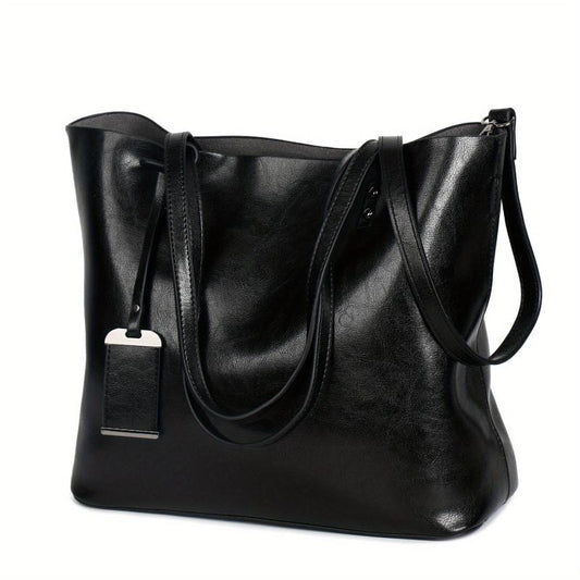 Vintage Large Capacity Tote Bag Classic Handbag