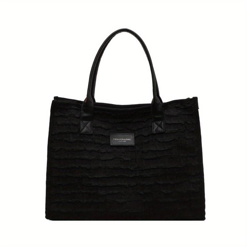 Large Capacity Vegan Tote Bag Women's Handbag & Purse