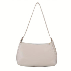 Colorblock Shoulder Bag All Match Zipper Underarm Bag