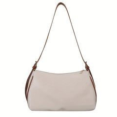Colorblock Shoulder Bag All Match Zipper Underarm Bag